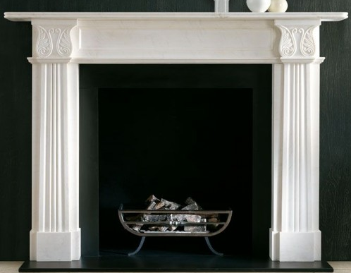 Acanthus fireplace