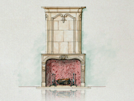 The Blois fireplace