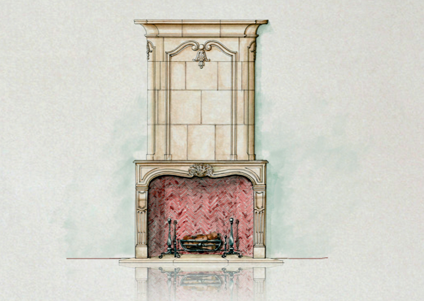 The Blois fireplace