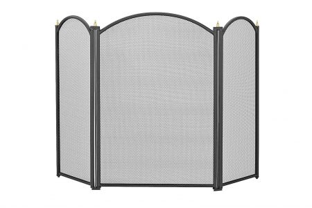 Dynasty 3 Fold Fireguard (Black)