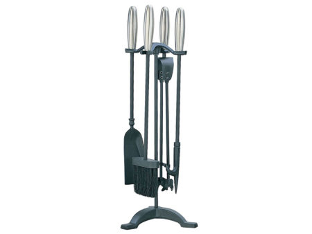 Fireplace Companion Set Manor – Black-Pewter – 550