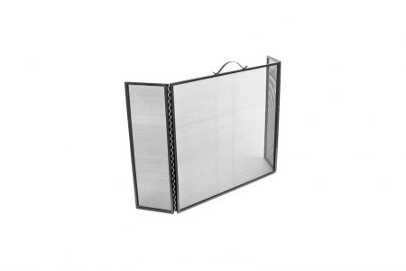 Manor 3 Fold Fireguard (Black)