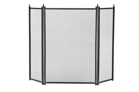 Regency 3 Fold Fireguard (Black)
