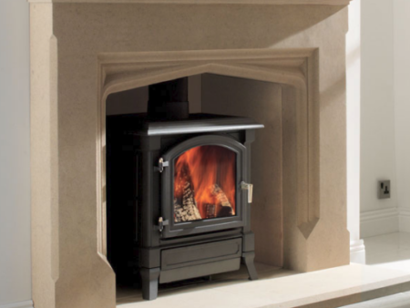 Porchester stone fireplace