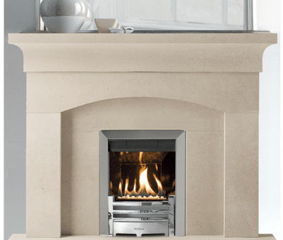 Hadleigh stone fireplace