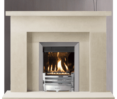 Loarre stone fireplace