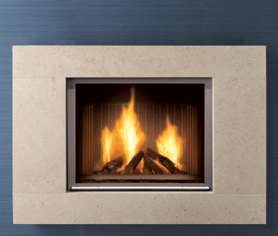 Richmond stone fireplace