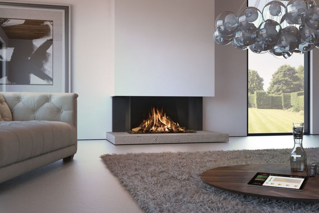 DRU Maestro 105/3 Eco Wave Gas Fire