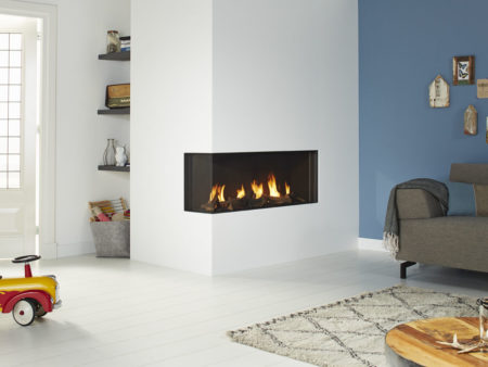 DRU Global 100 Corner BF Gas Fire