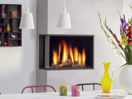 DRU Global 60 Corner BF Gas Fire