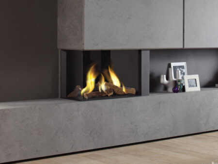 DRU Lugo 80/2 Eco Wave Gas Fire