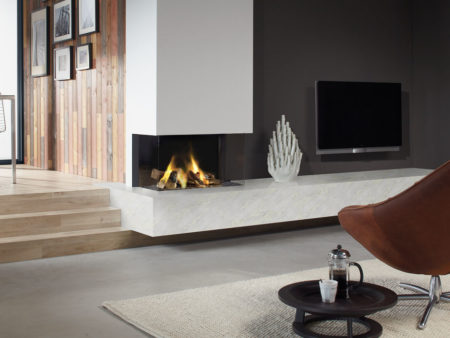 DRU - Lugo 80/3 Eco Wave Gas Fire
