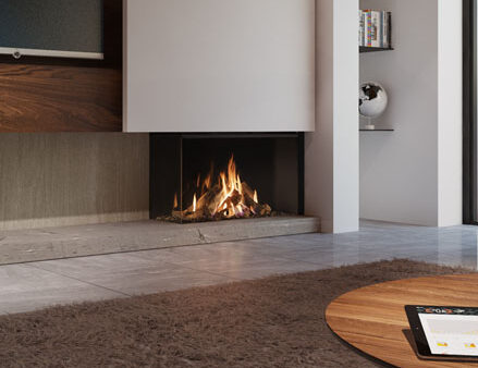 DRU Maestro 105/2 Eco Wave Gas Fire