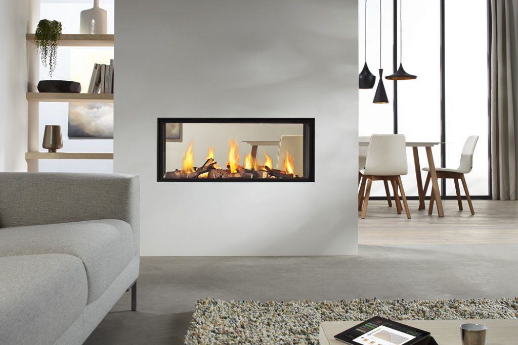 DRU Metro 100XT Tunnel Eco Wave Gas Fire