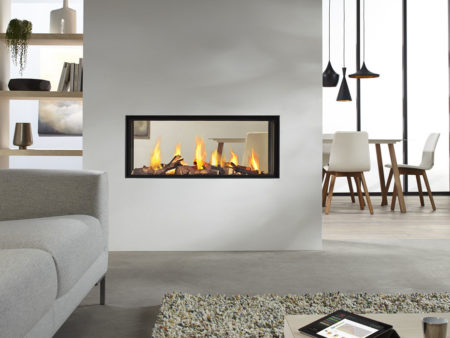 DRU Metro 100XT Tunnel Eco Wave Gas Fire