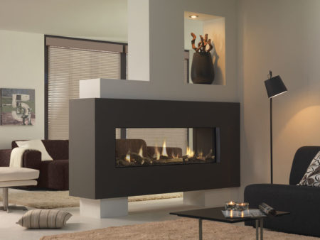 DRU Metro 150XT Tunnel Eco Wave Gas Fire