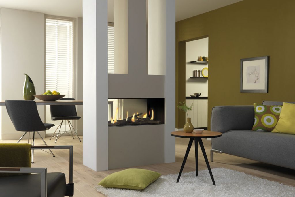 DRU Metro 80XT Tunnel Eco Wave Gas Fire