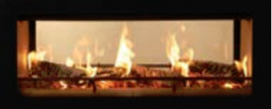 Riva Studio 2 Duplex wood burning inset fire Riva Studio 2 Duplex wood burning inset fire