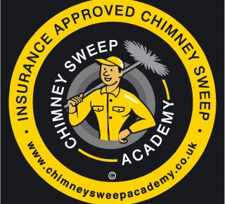 insurance approved chimney sweep logo