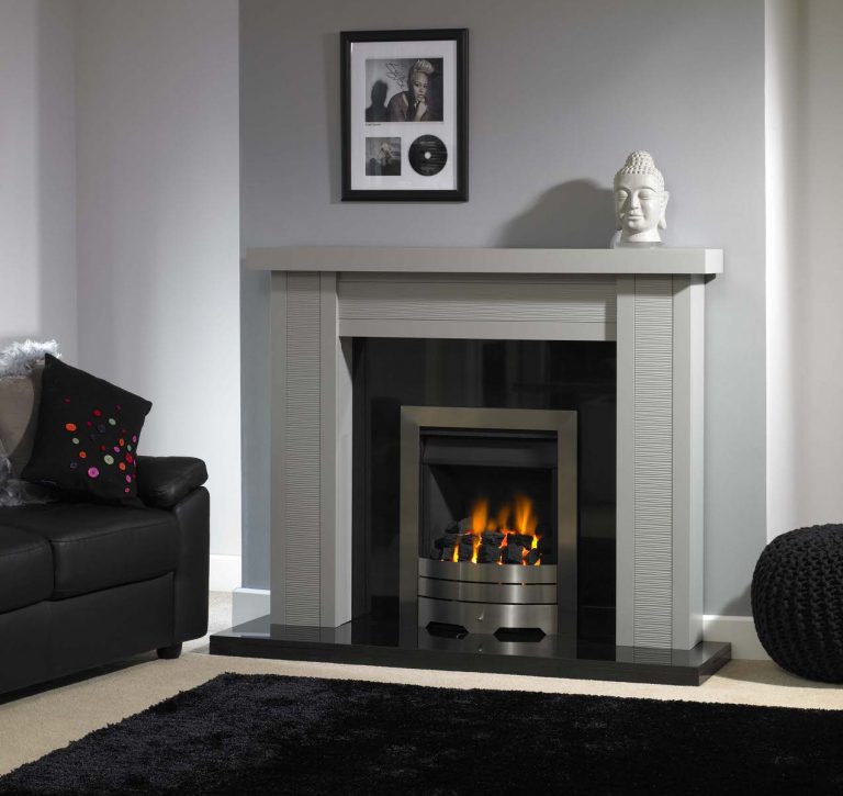 Caspian Wood Fireplace