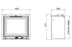 Whisper 550 Gas Fire
