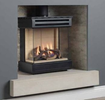 Trent Whisper 3 Sided Gas Stove