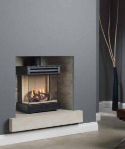 Trent Whisper 3 Sided Gas Stove