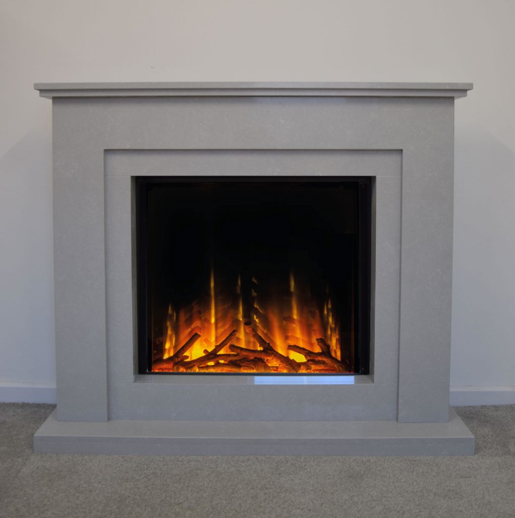 Natura Jorja Micro Marble Fireplace
