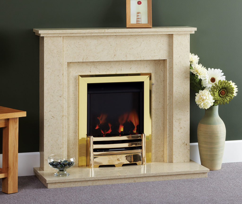 Natura Pimlico Micro Marble Fireplace