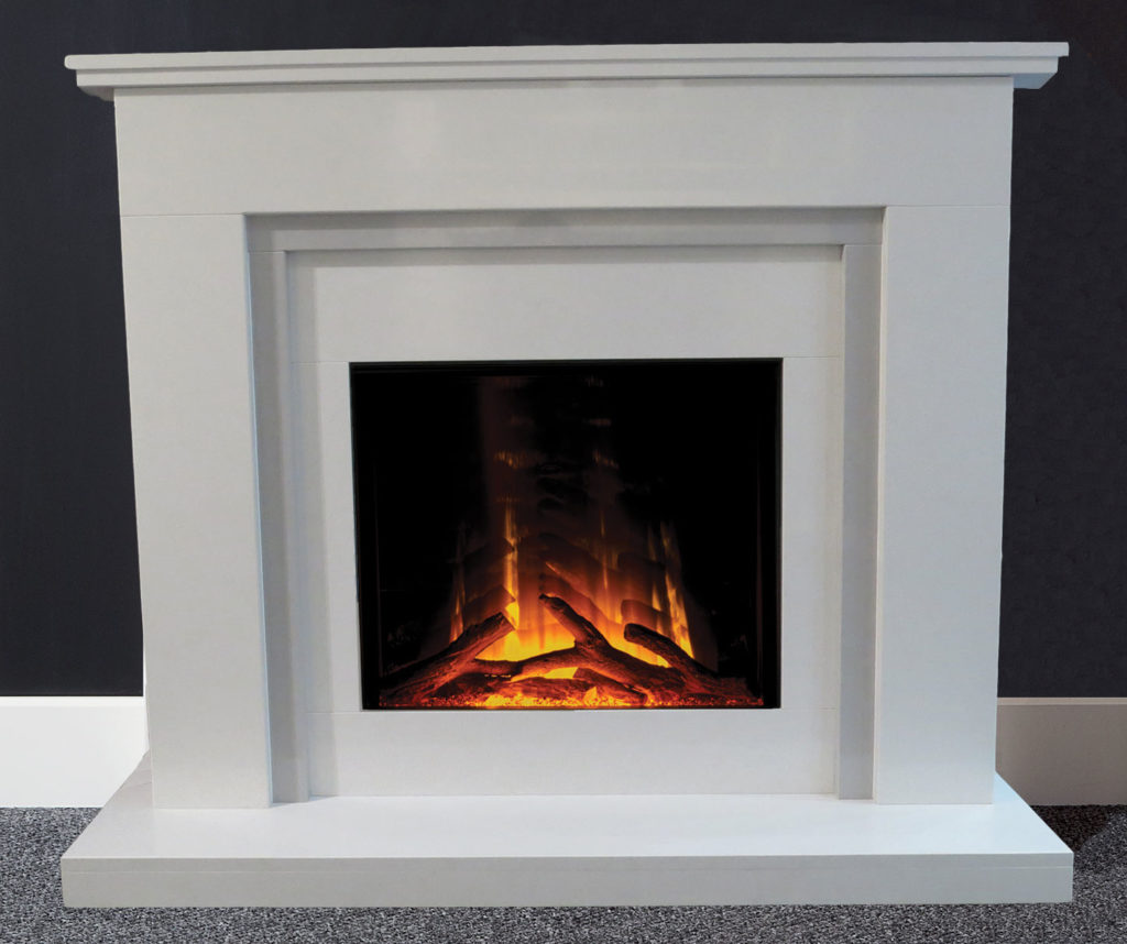 Natura Micro Marble Fireplace