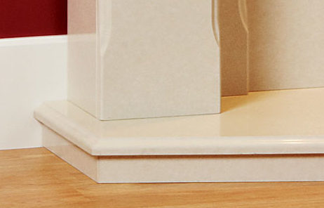 Winchester Micro Marble Fireplace Hearth