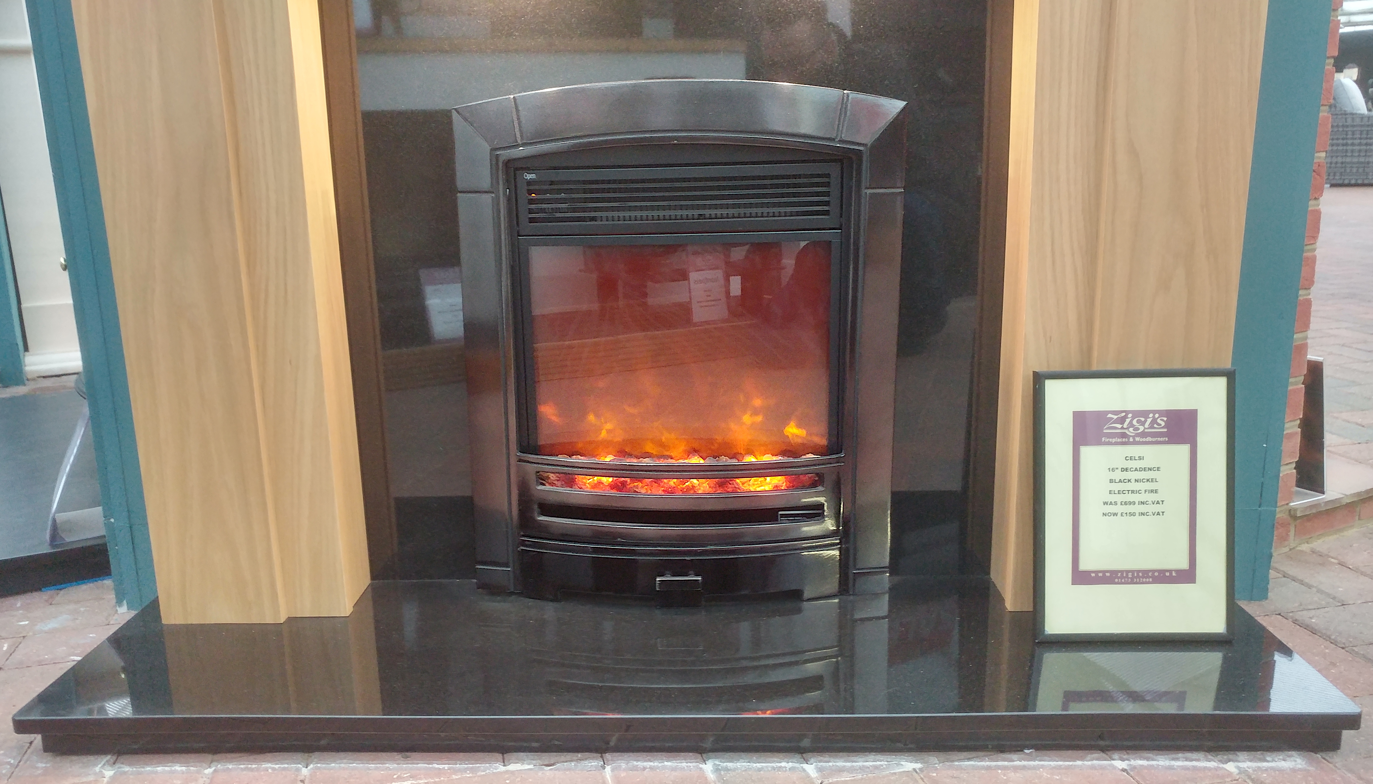 Celsi Decadence Electriflame Xd Inset Electric Fire Ipswich