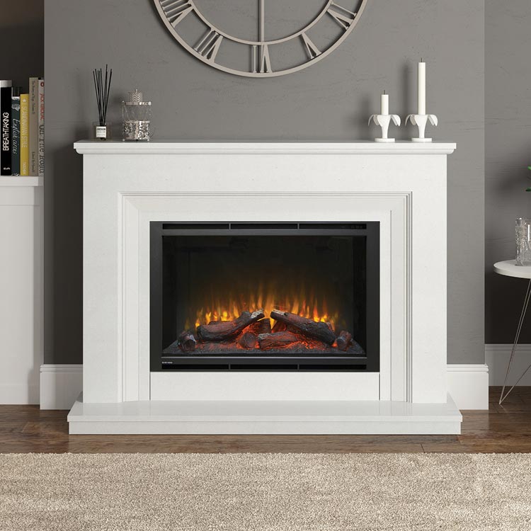 Cassius Electric Fireplace - Zigis Fireplaces