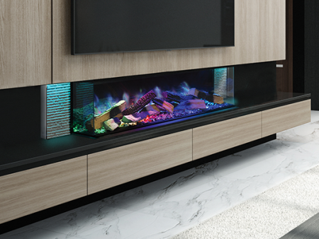 Linnea Electric Fire Closeup