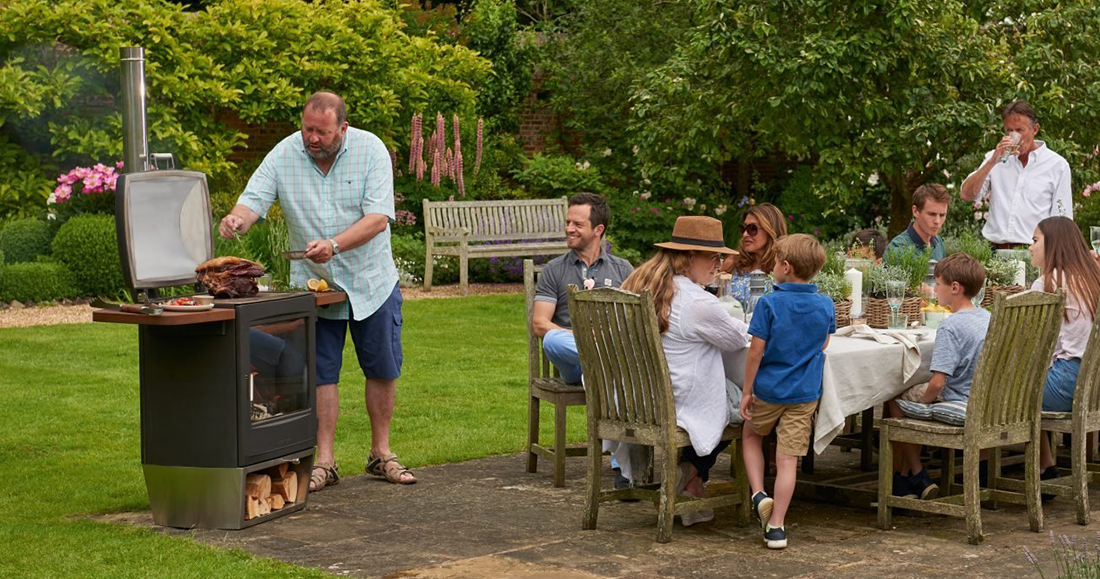 Chesneys Garden Party Outdoor Fire Family