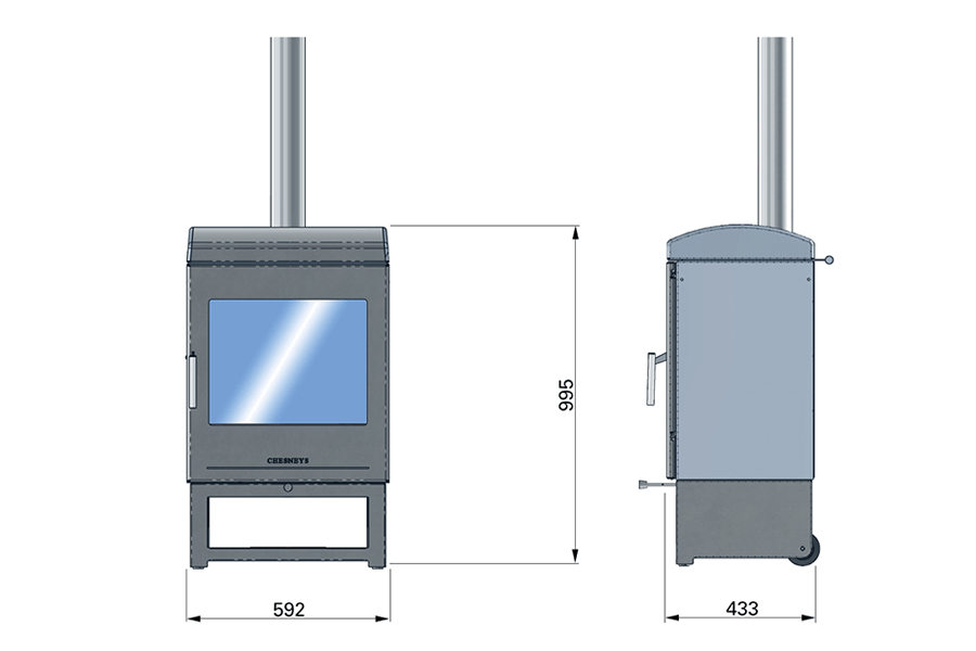 Clean Burn Outdoor Fire Dimensions