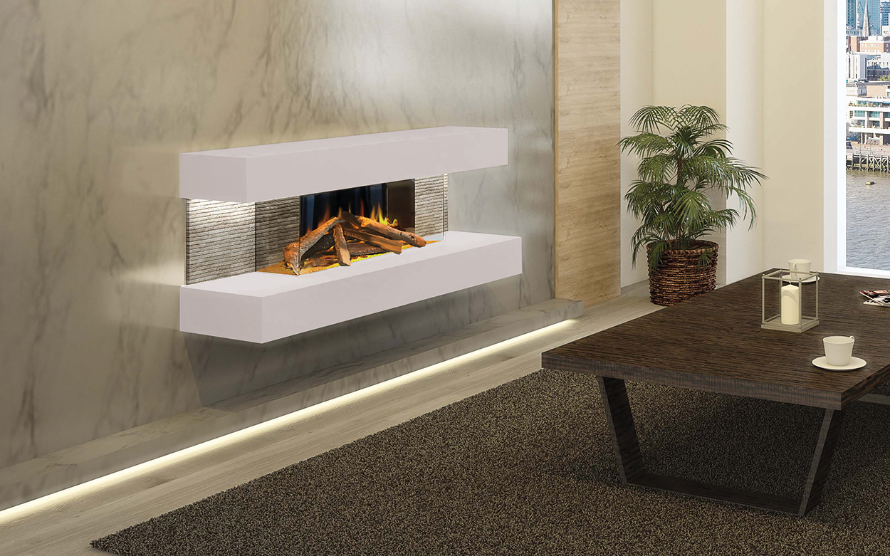 Evonicfires Compton 2 Electric Fire Landscape