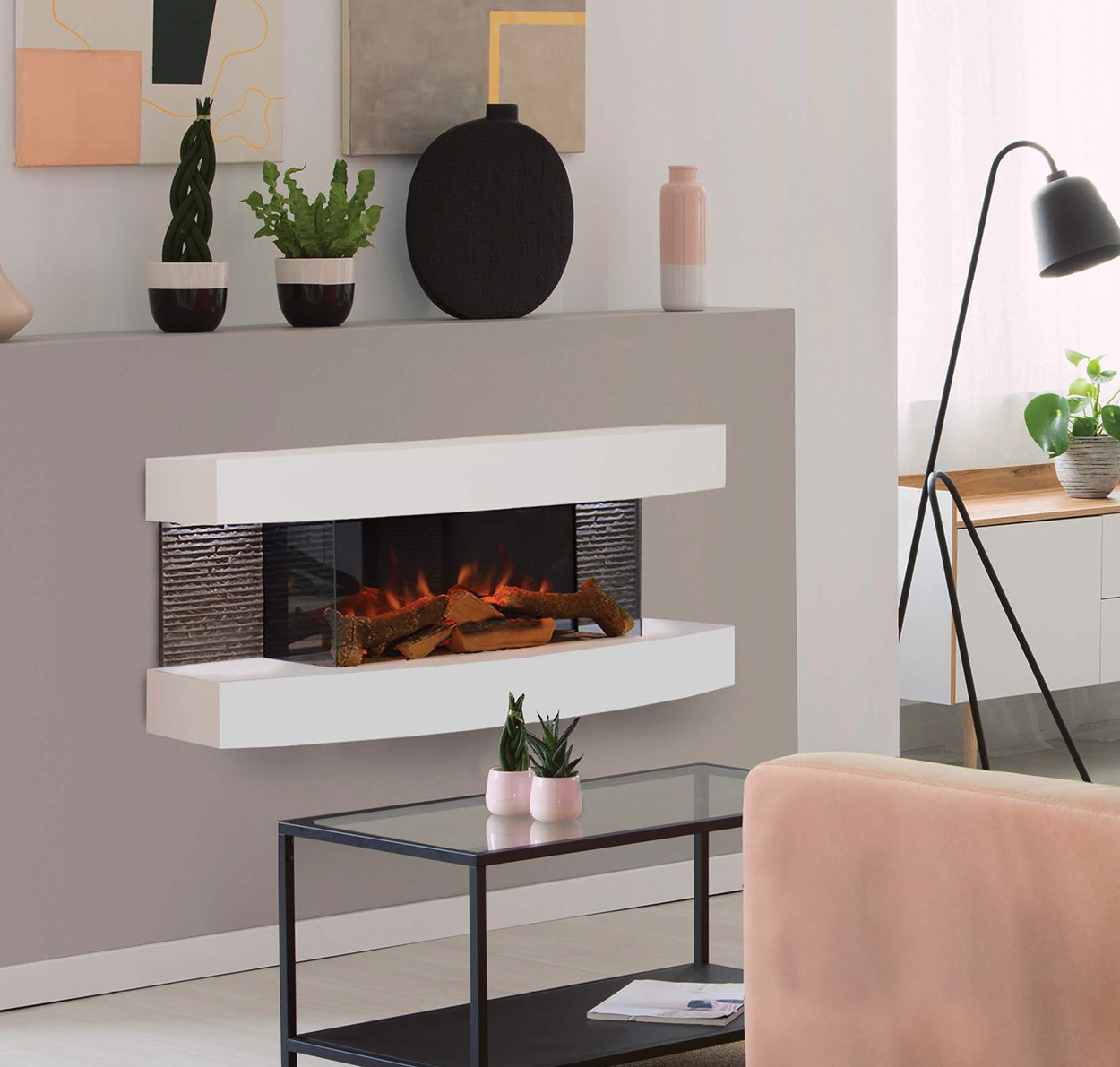 Evonicfires Empire 2 Electric Fire Landscape