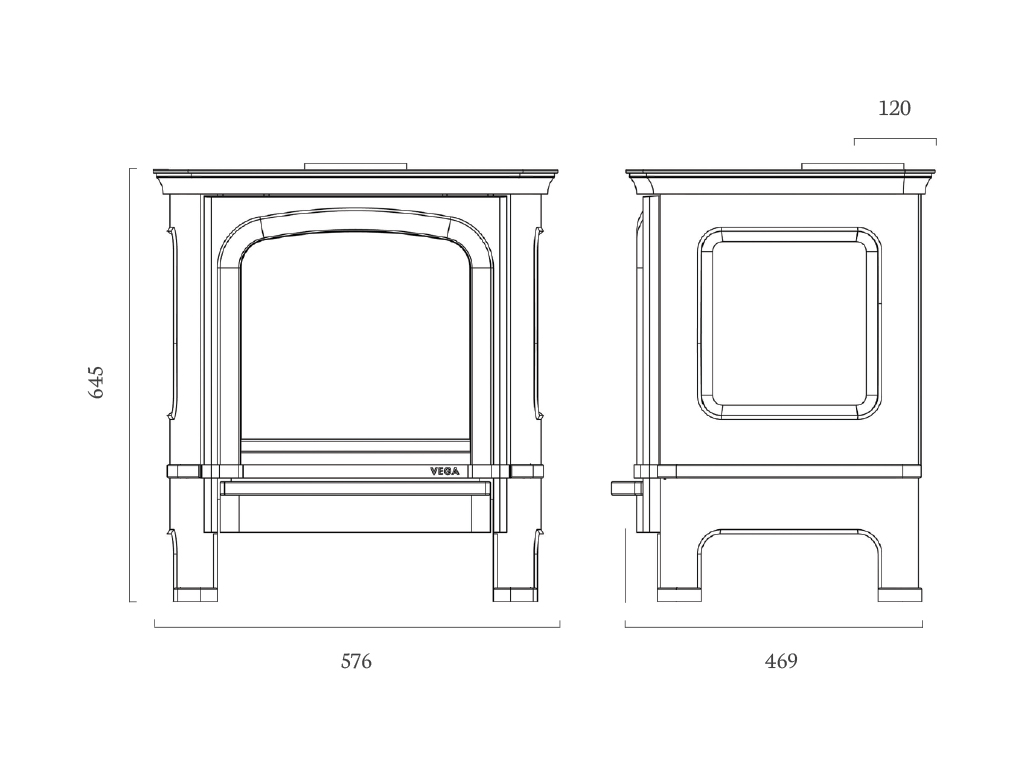 Vega Gas Dimensions Vega Gas Dimensions