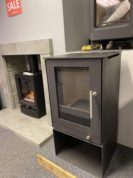 Rais Q-tee Steel with Steel Door-Log Store Ex-Display (Cambridge Shop)