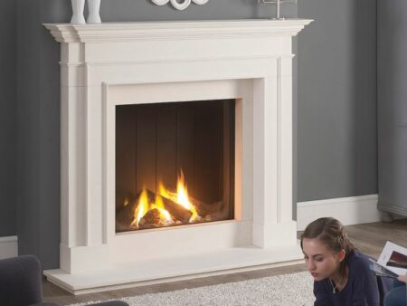 The Clarence 59″ Fireplace Mantel