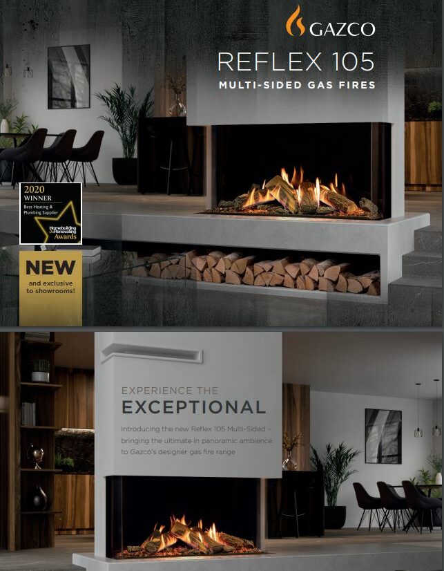 Gazco Reflex 105 Gas Fires