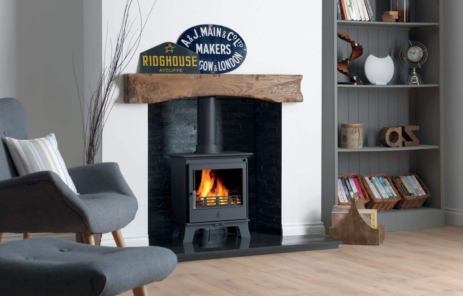 ACR Malvern II Classic Multifuel Stove and fireplace ACR Malvern II Classic Multifuel Stove and fireplace