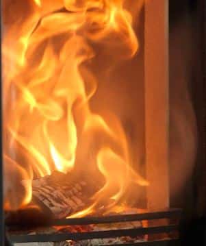 ACR Neo1F Multifuel Stove flame effect ACR Neo1F Multifuel Stove flame effect