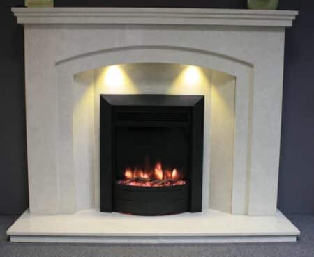 Natura Fireplaces 54" Howden Surround in Manila Micro Marble (Colchester Shop)