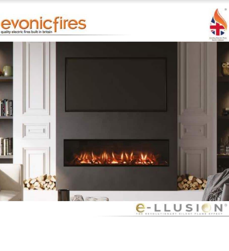 Evonic Fires - E-llusion fireplace brochure