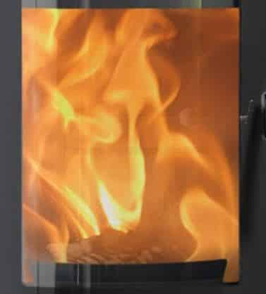 ACR Novus Multifuel Stove flame effect ACR Novus Multifuel Stove flame effect