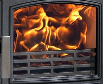 ACR Oakdale Multifuel Stove flame effect ACR Oakdale Multifuel Stove flame effect