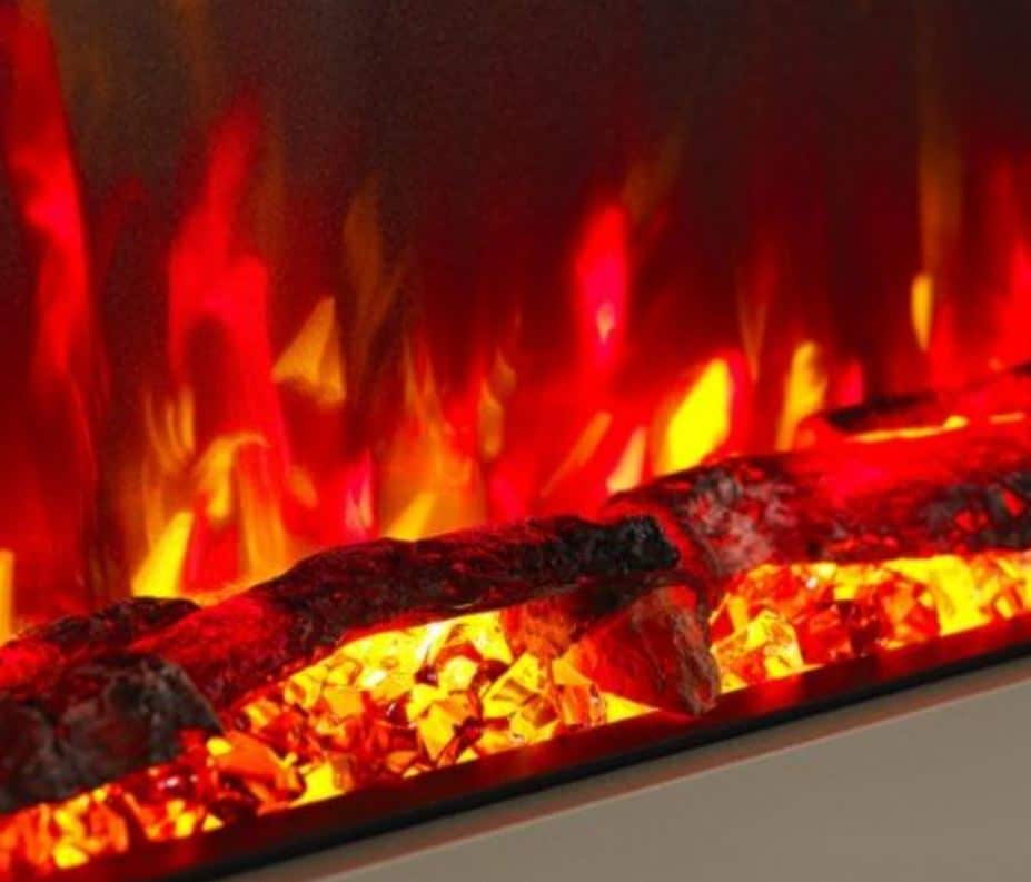 ACR PR-900e Inset Electric Fire mixed flame ACR PR-900e Inset Electric Fire mixed flame