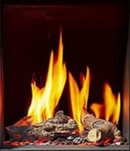 Box 45 Gas Fire flame effect Box 45 Gas Fire flame effect